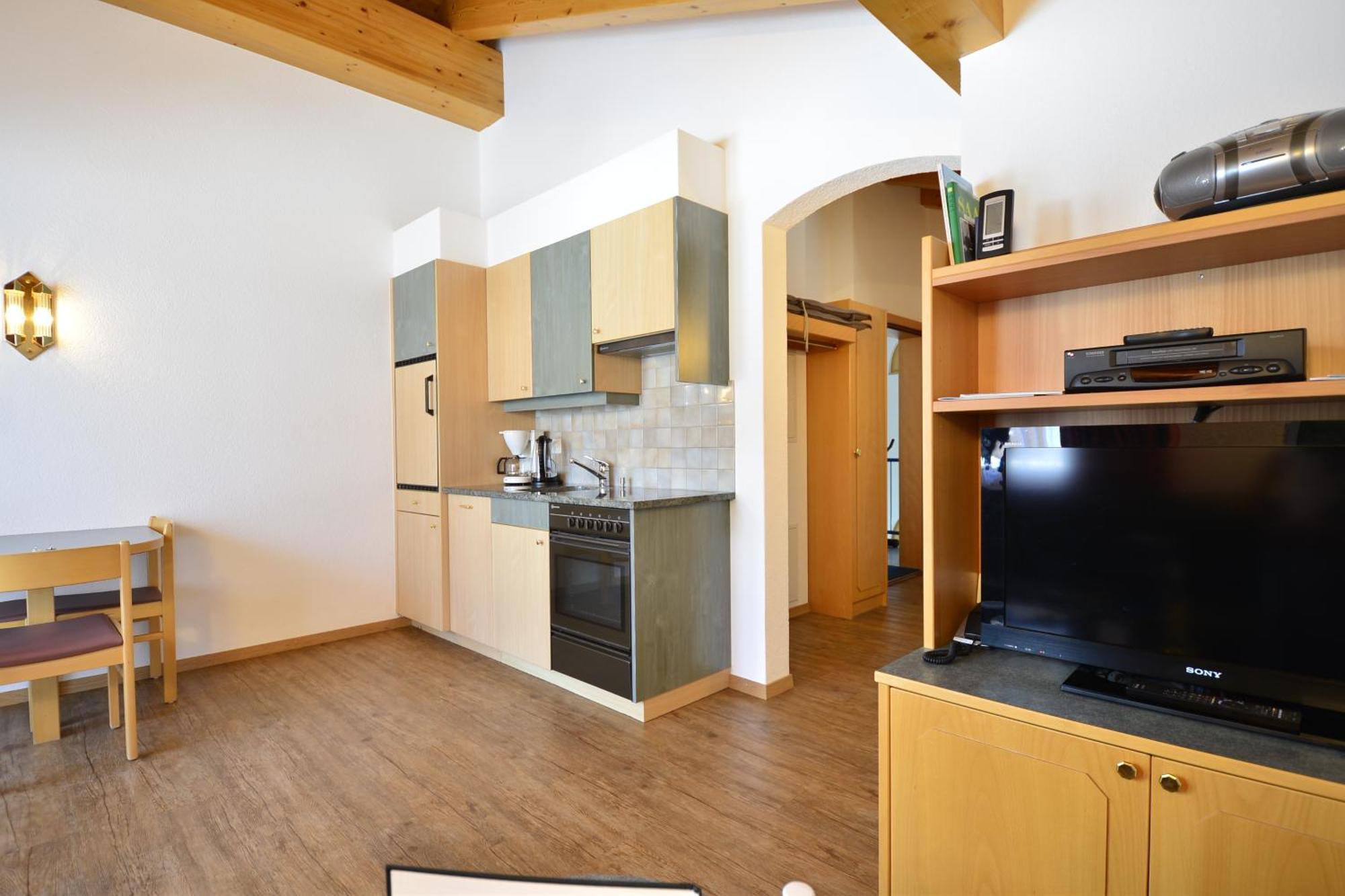 Helvetia Apartments Saas Fee Chambre photo